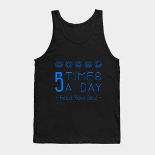 Feed Your Soul - Night Blue Tank Top